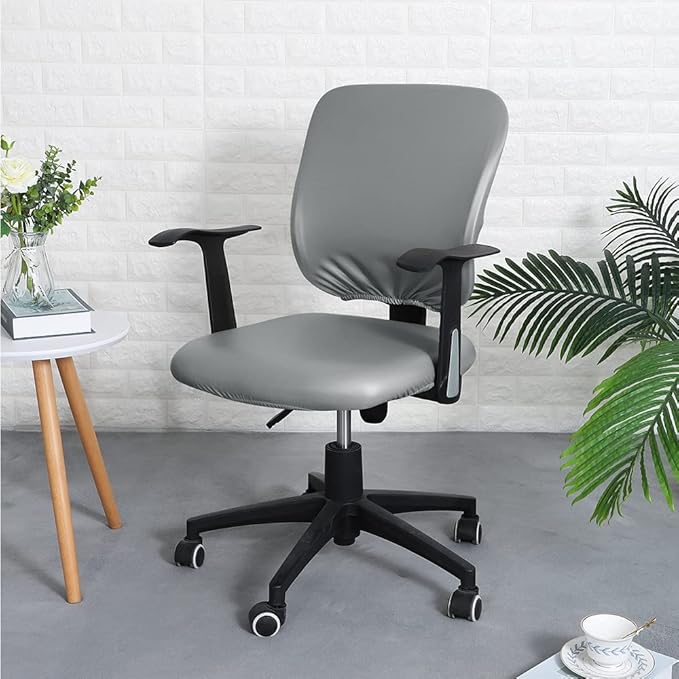 PU Slipcover Office Chair Cover