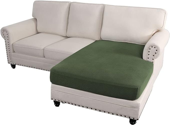 L Shaped Jacquard Cushion Slipcover Sofa Couch Cover