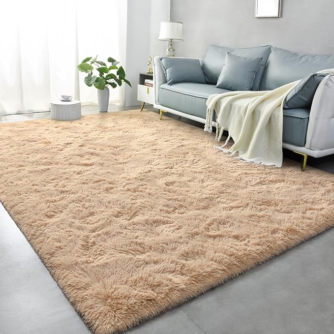 Shag Area Rug Fluffy Carpet
