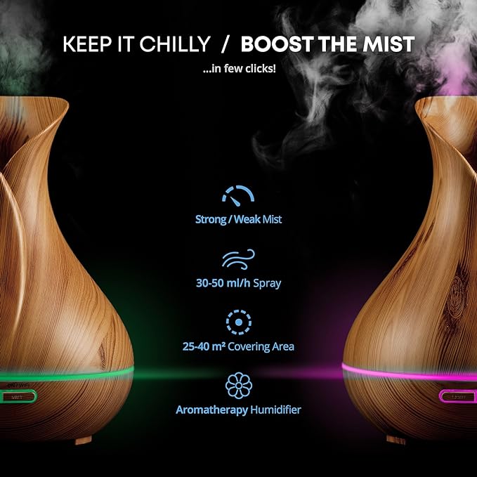 LED Wireless Essential Oil Aromatherapy Diffuser