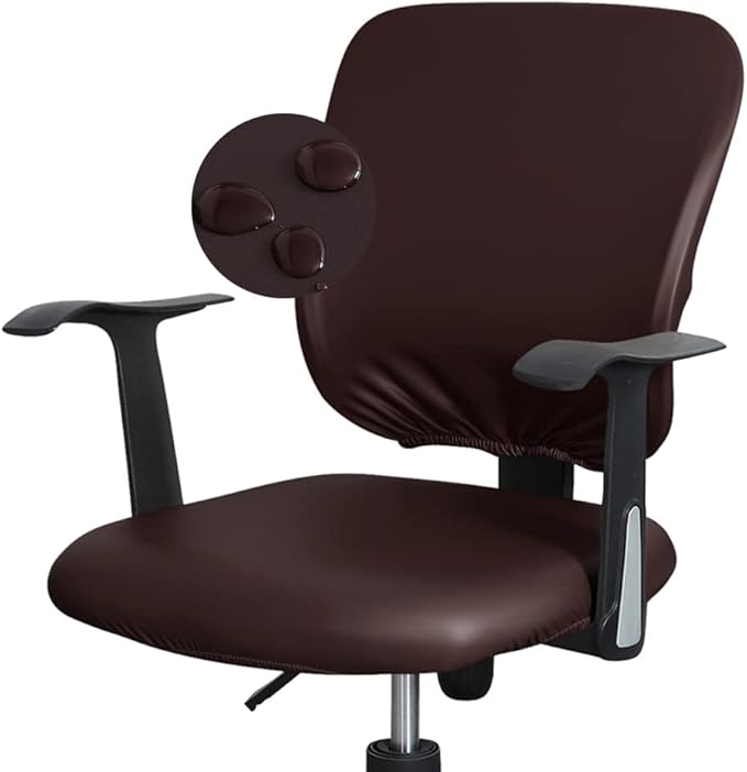PU Slipcover Office Chair Cover