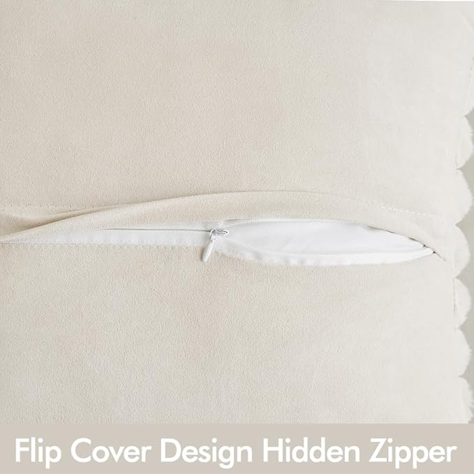 Fluffy Throw Pillow Cushion Cover Case
