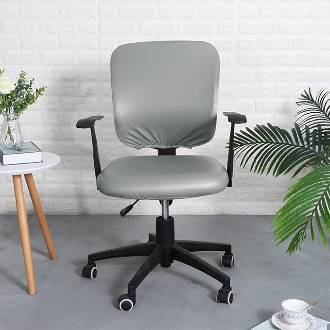 PU Slipcover Office Chair Cover