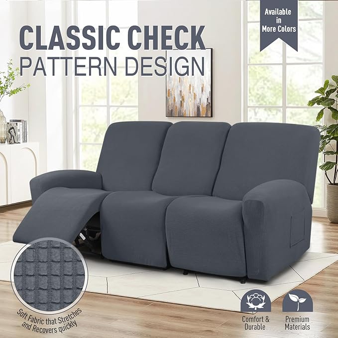 Jacquard Recliner Slipcover Lazy Boy Chair Cover