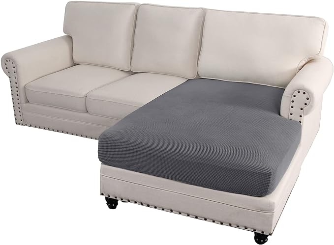 L Shaped Jacquard Cushion Slipcover Sofa Couch Cover