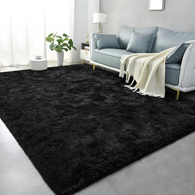 Shag Area Rug Fluffy Carpet