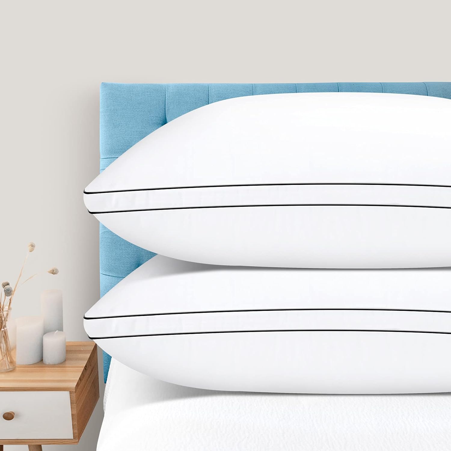 Cooling Fluffy Luxury Premium Bed Sleeping Pillows