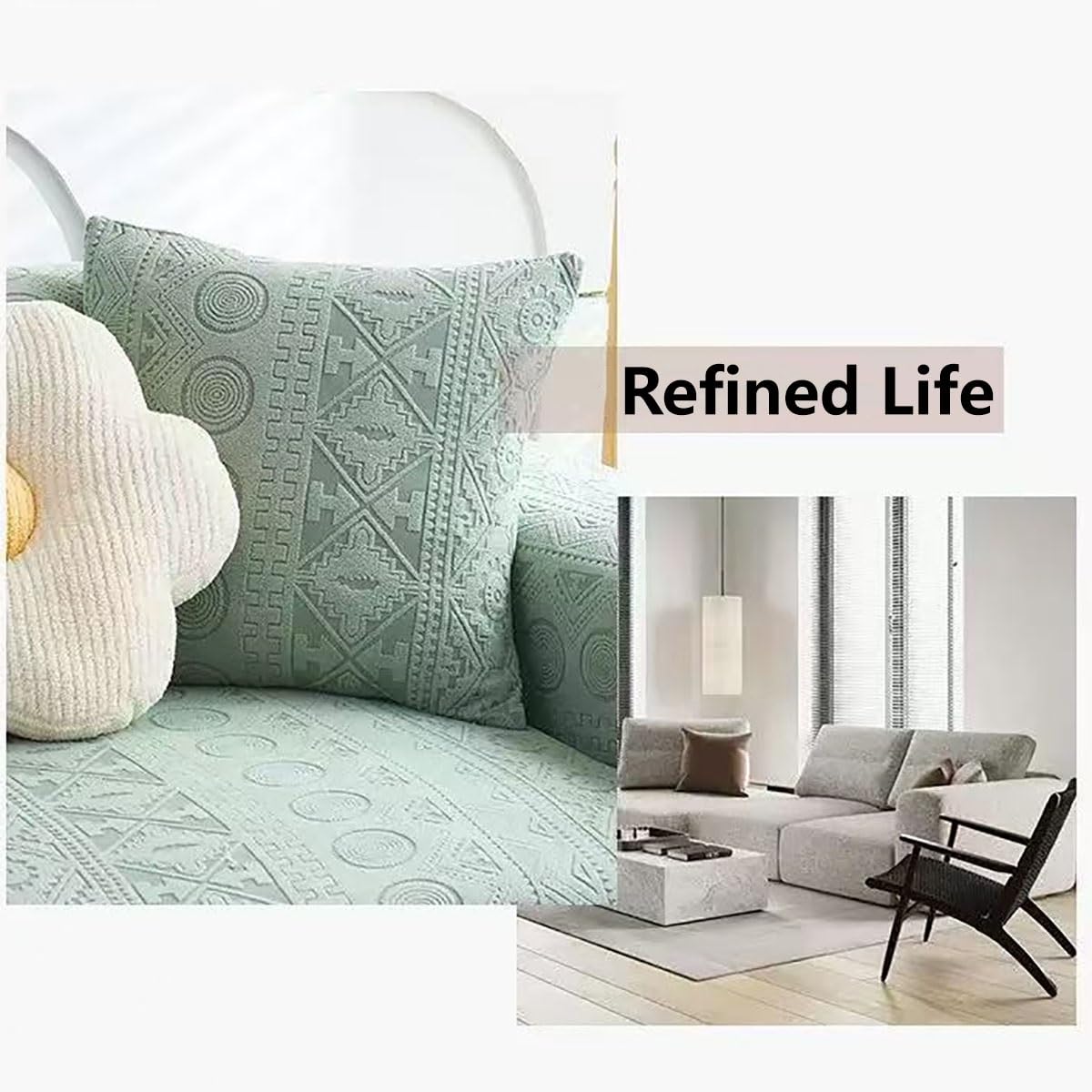 360 Bohemian Slipcover Sofa Couch Cover
