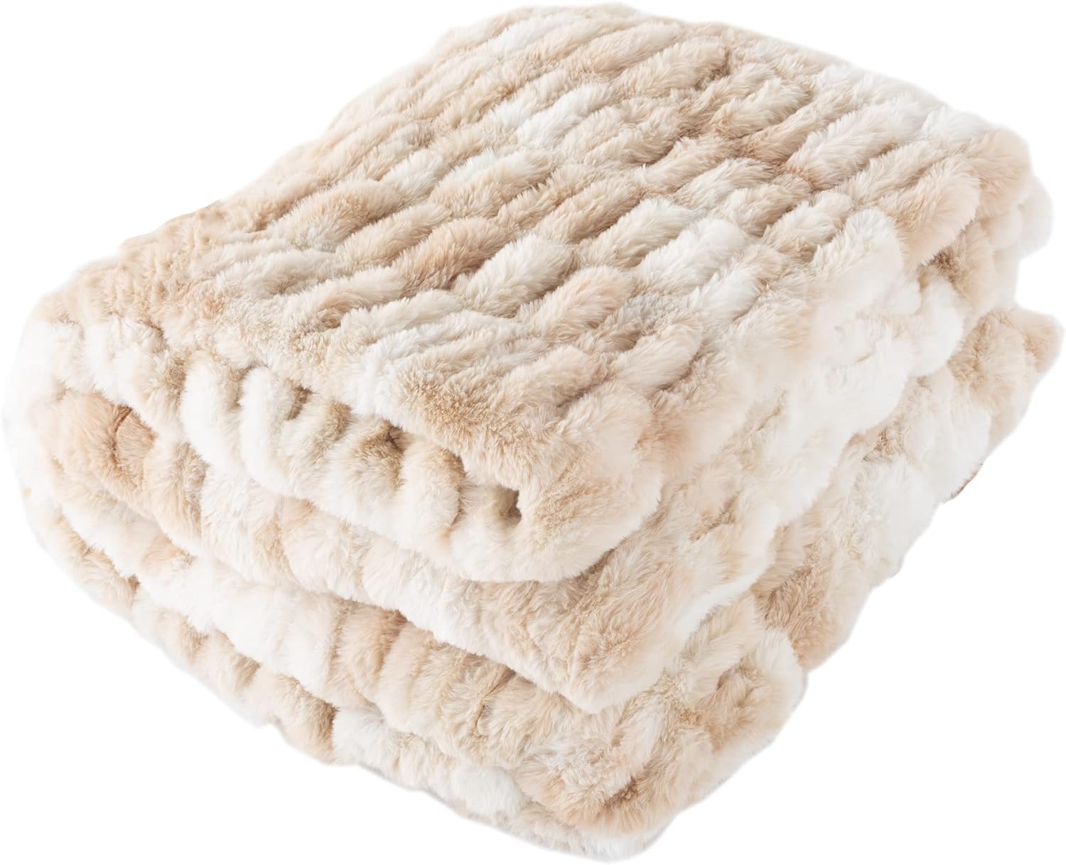 Fuzzy Fluffy Mink Rabbit Blanket