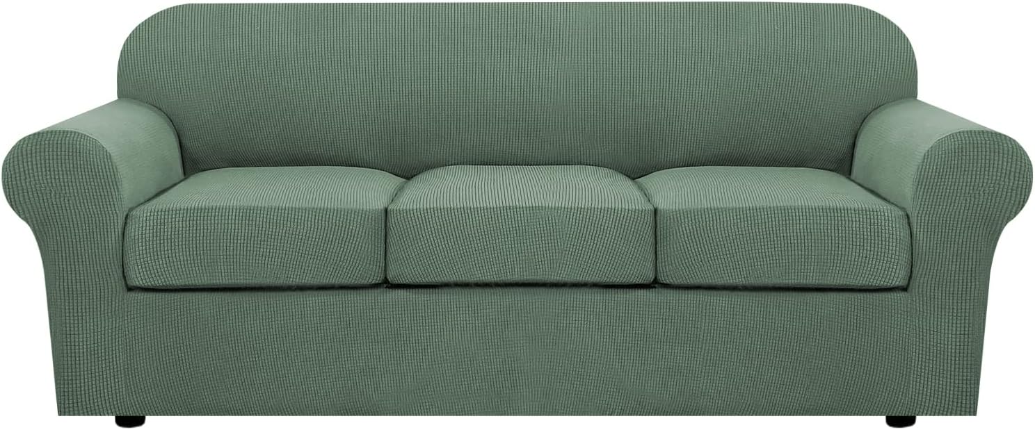 Cushion Jacquard Slipcover Sofa Couch Cover