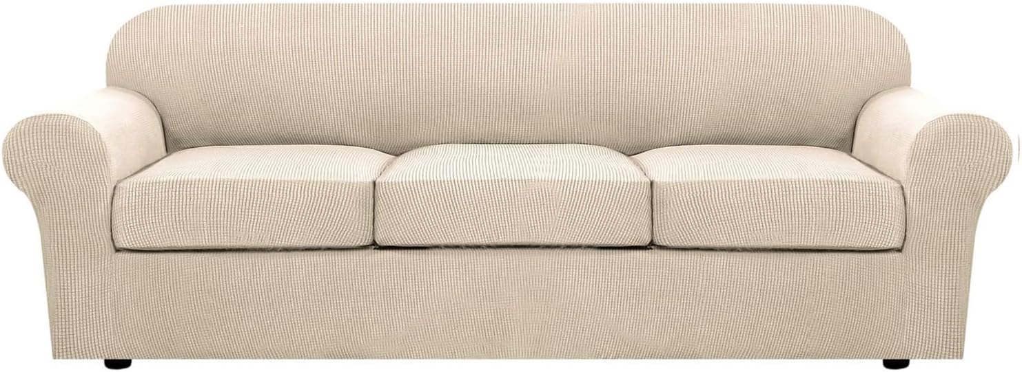 Cushion Jacquard Slipcover Sofa Couch Cover