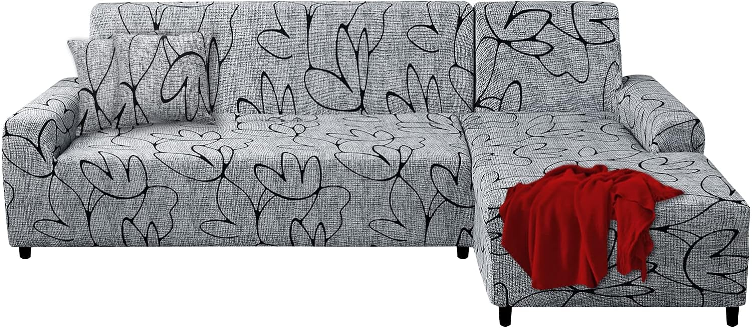 Xmas L Shape Slipcover Sofa Couch Cover