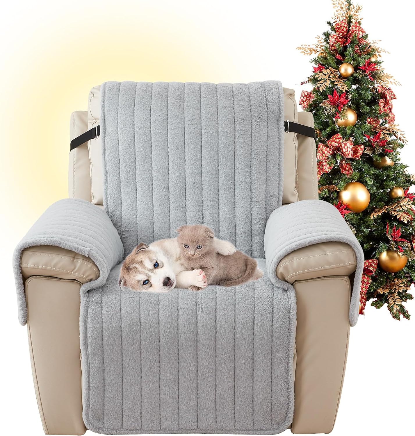 Non-Slip Slipcover Recliner Loveseat Lazy Boy Chair Sofa Cover