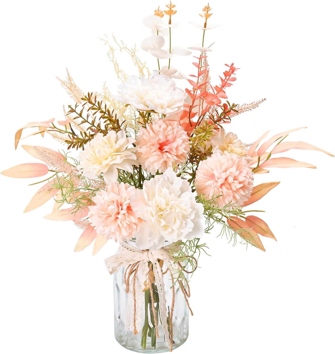 Faux Artificial Silk Flower Bouquet