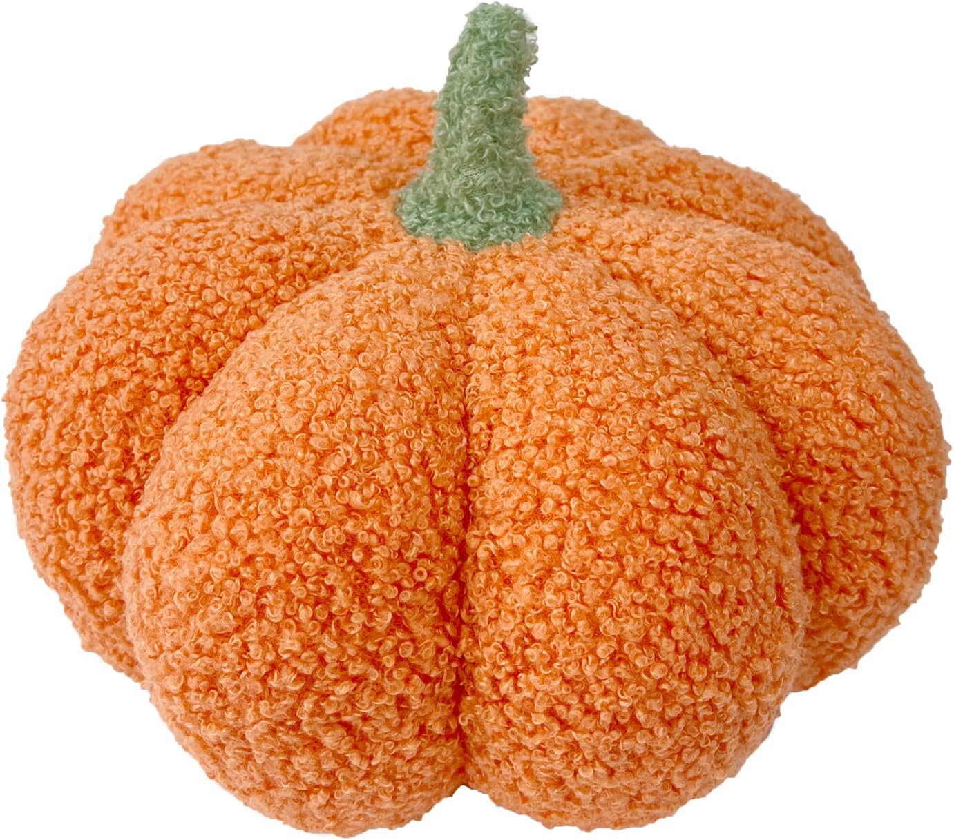 Stuffed Fluffy Plush Pumpkin Throw Decor Pillows
