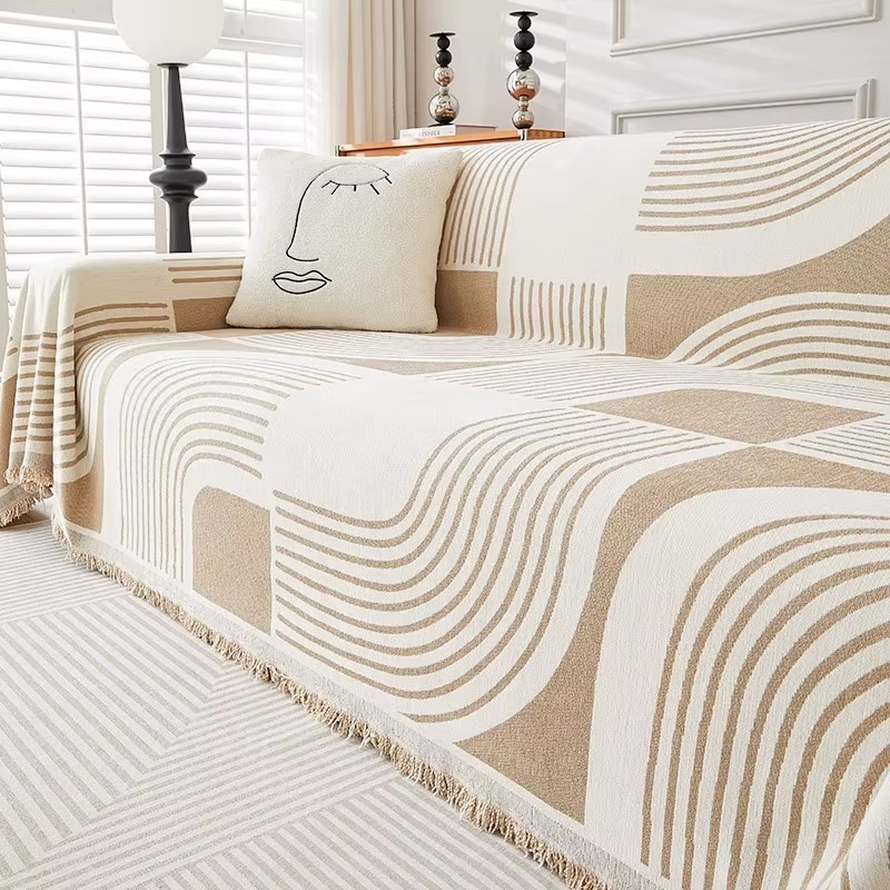 Chenille Bohemian Sofa Couch Cover