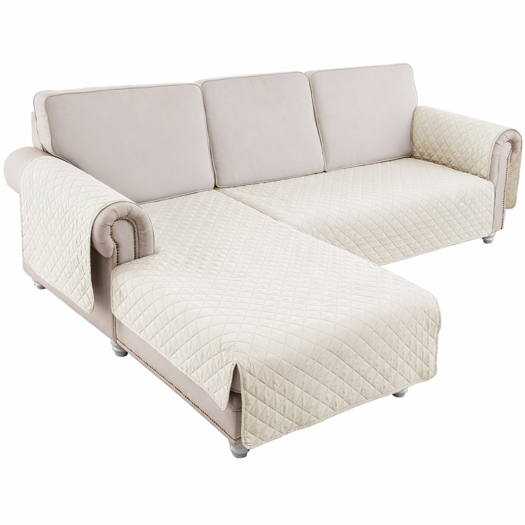 L Shape Mat Sofa Couch Seat Slipcover