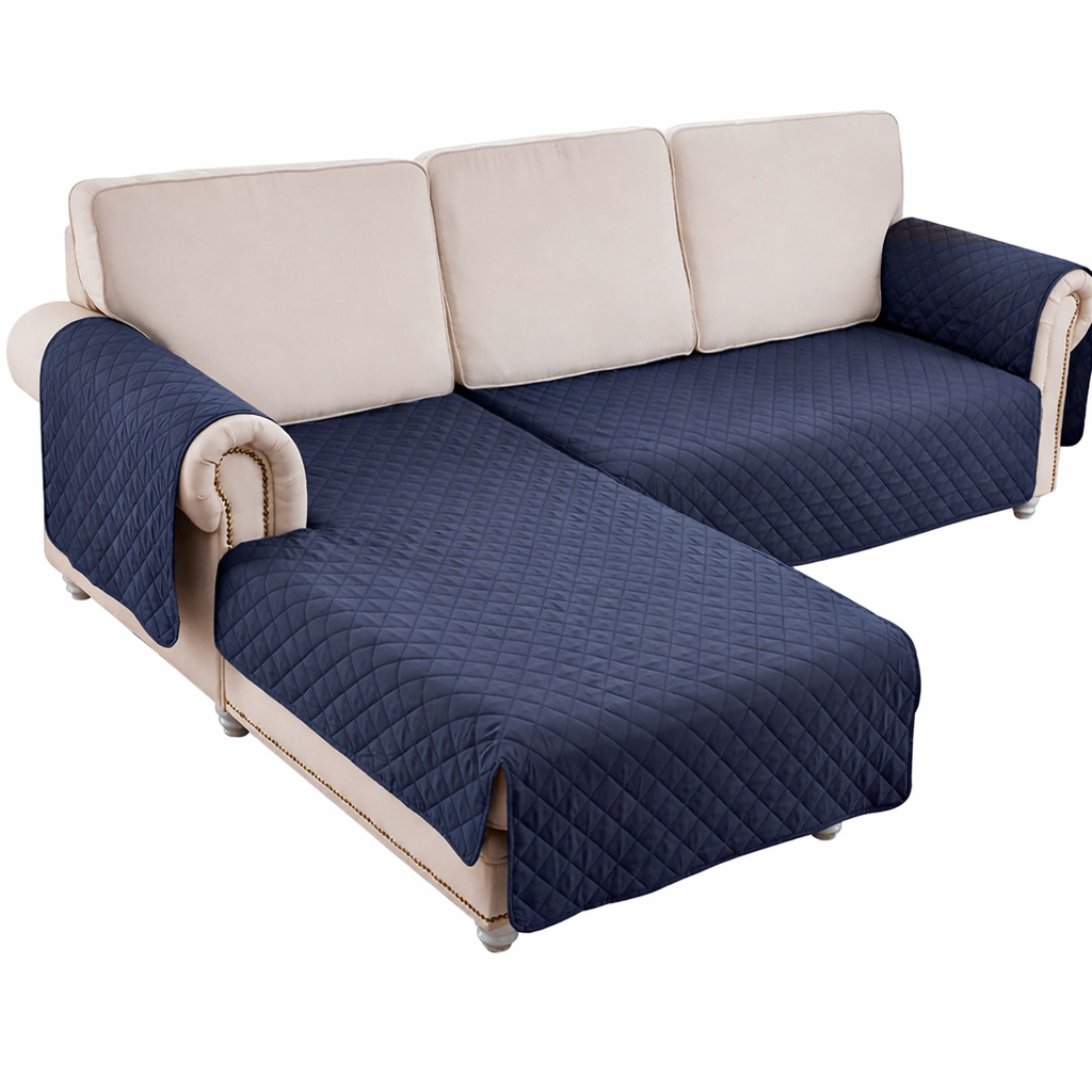 L Shape Mat Sofa Couch Seat Slipcover