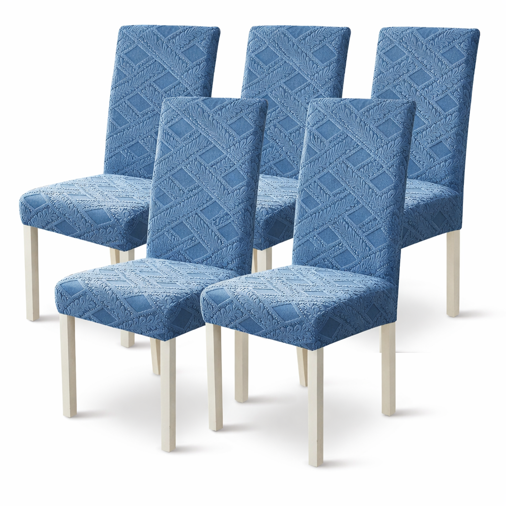 Jacquard Slipcover Chair Seat Cover