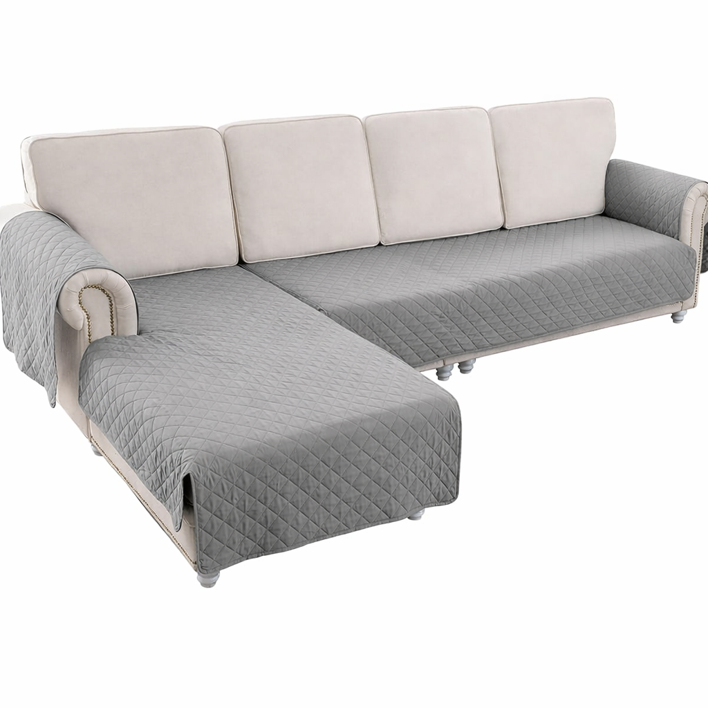 L Shape Mat Sofa Couch Seat Slipcover