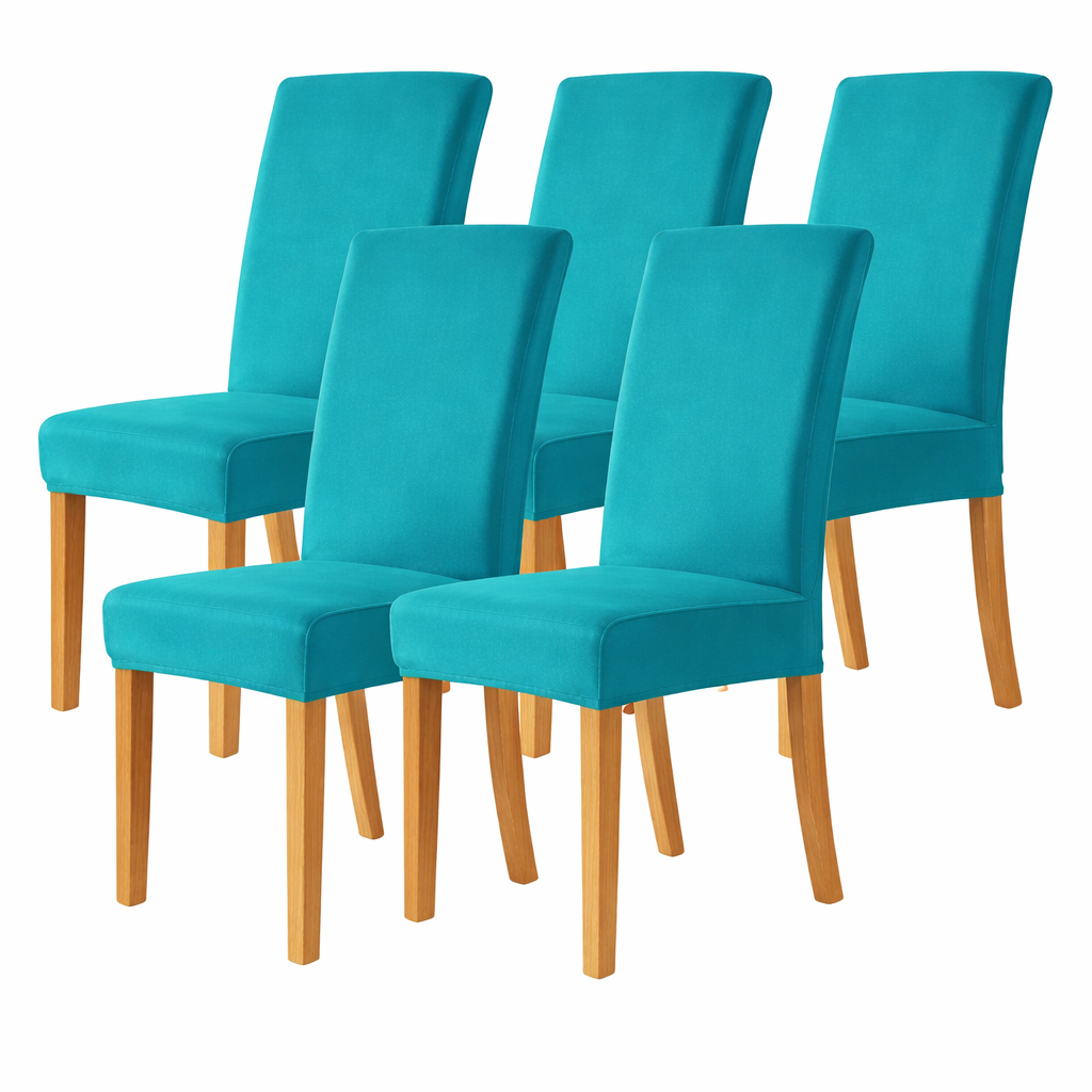 Velvet Slipcover Chair Seat Cover