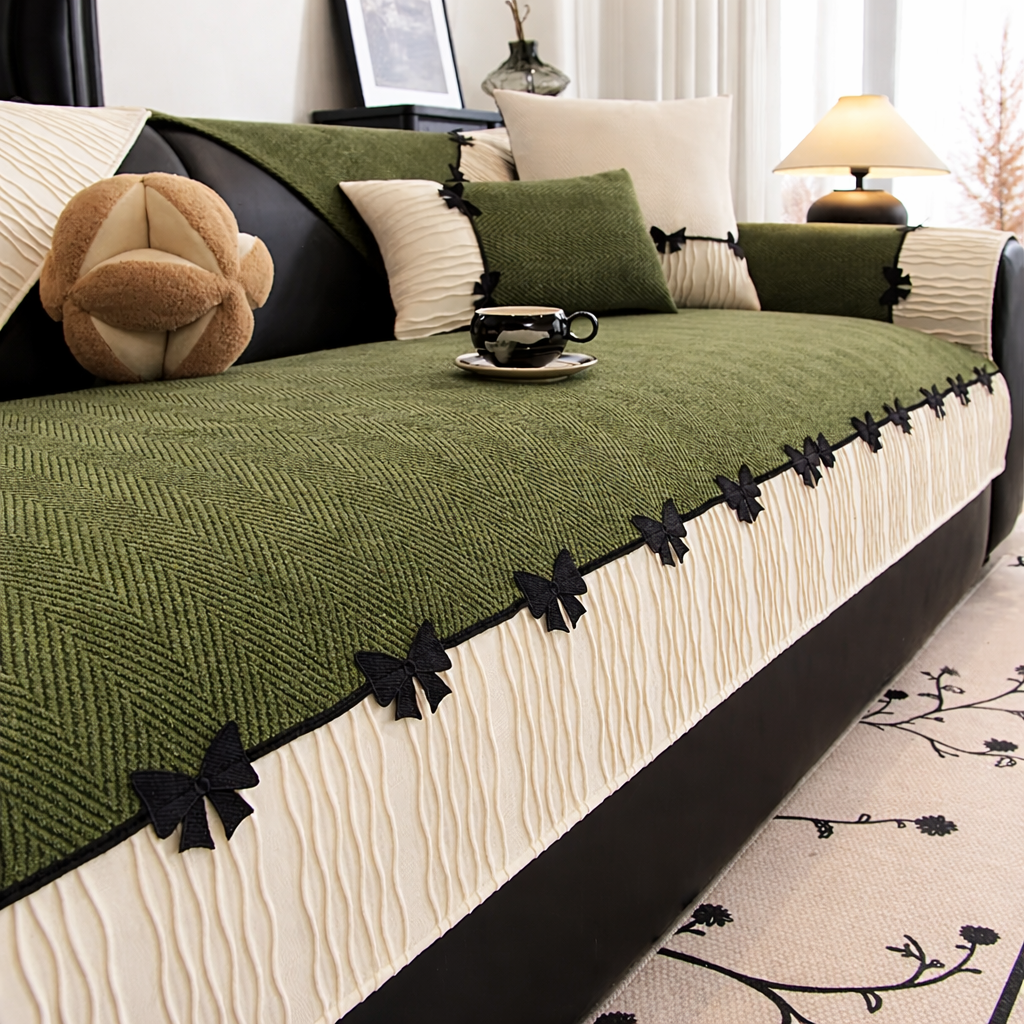 Anti Slip Luxury Premium Chenille Couch Cover