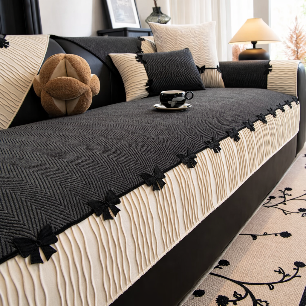 Anti Slip Luxury Premium Chenille Couch Cover