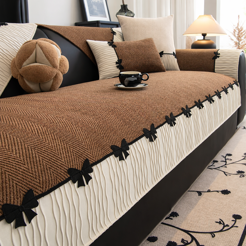 Anti Slip Luxury Premium Chenille Couch Cover