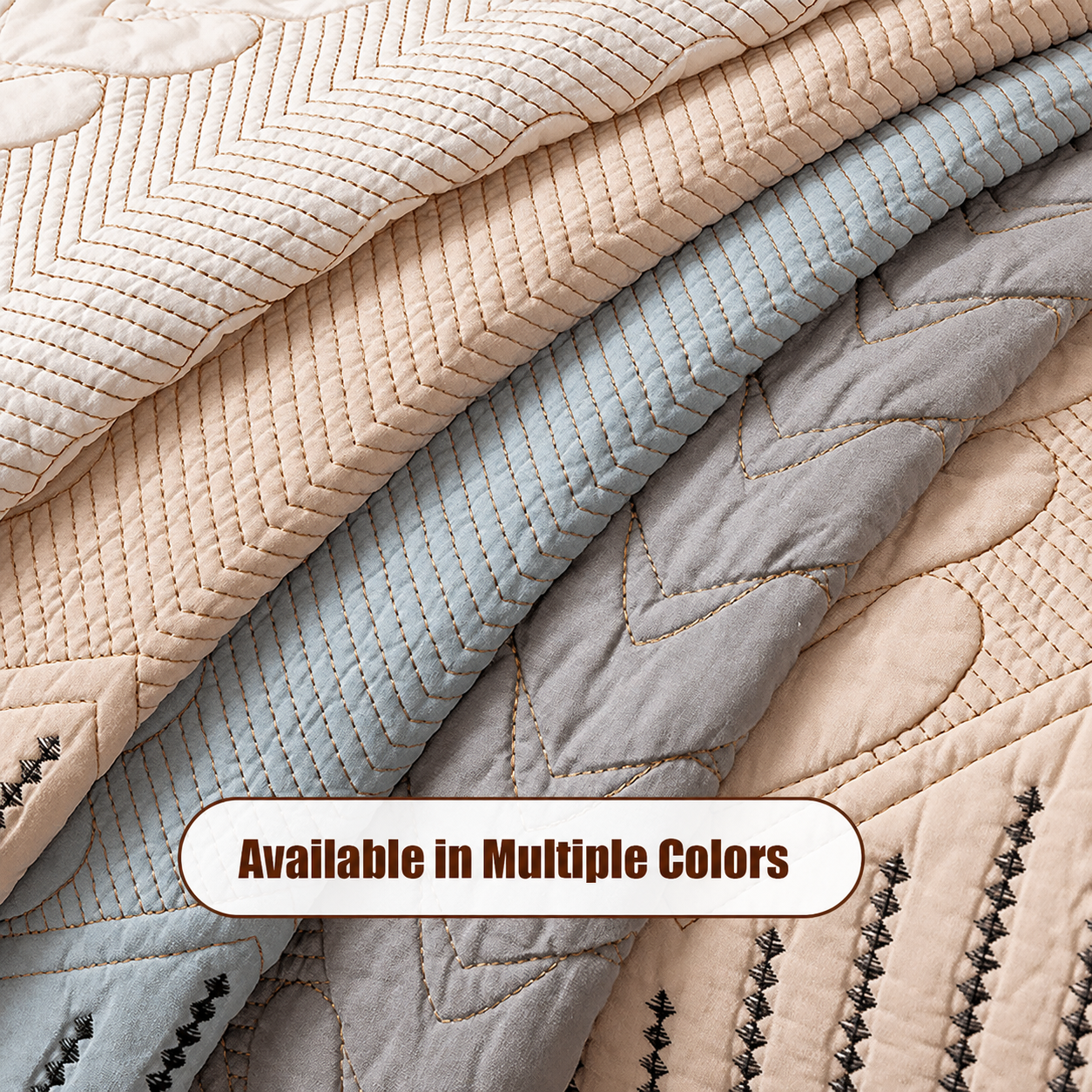 Non Slip Elegant Cotton Quilted Couch Cover