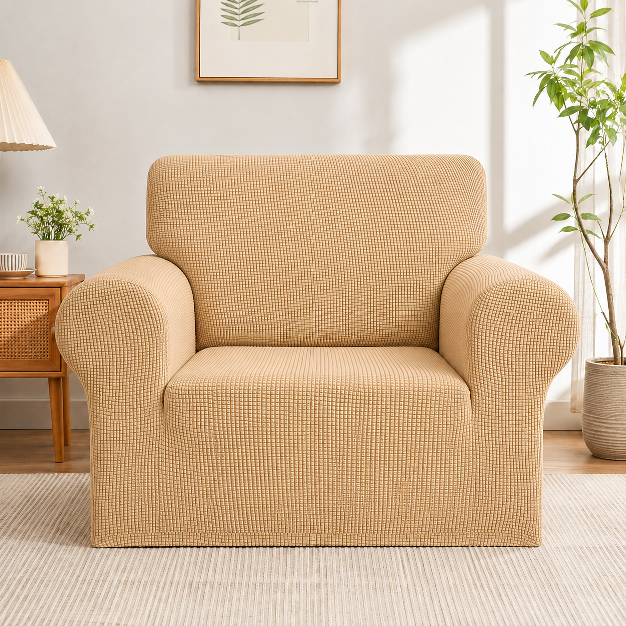 Jacquard Slipcover Sofa Couch Cover