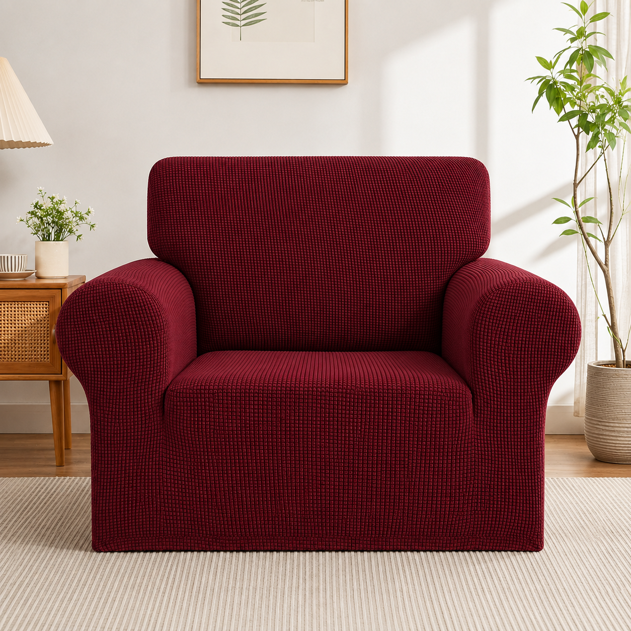 Jacquard Slipcover Sofa Couch Cover