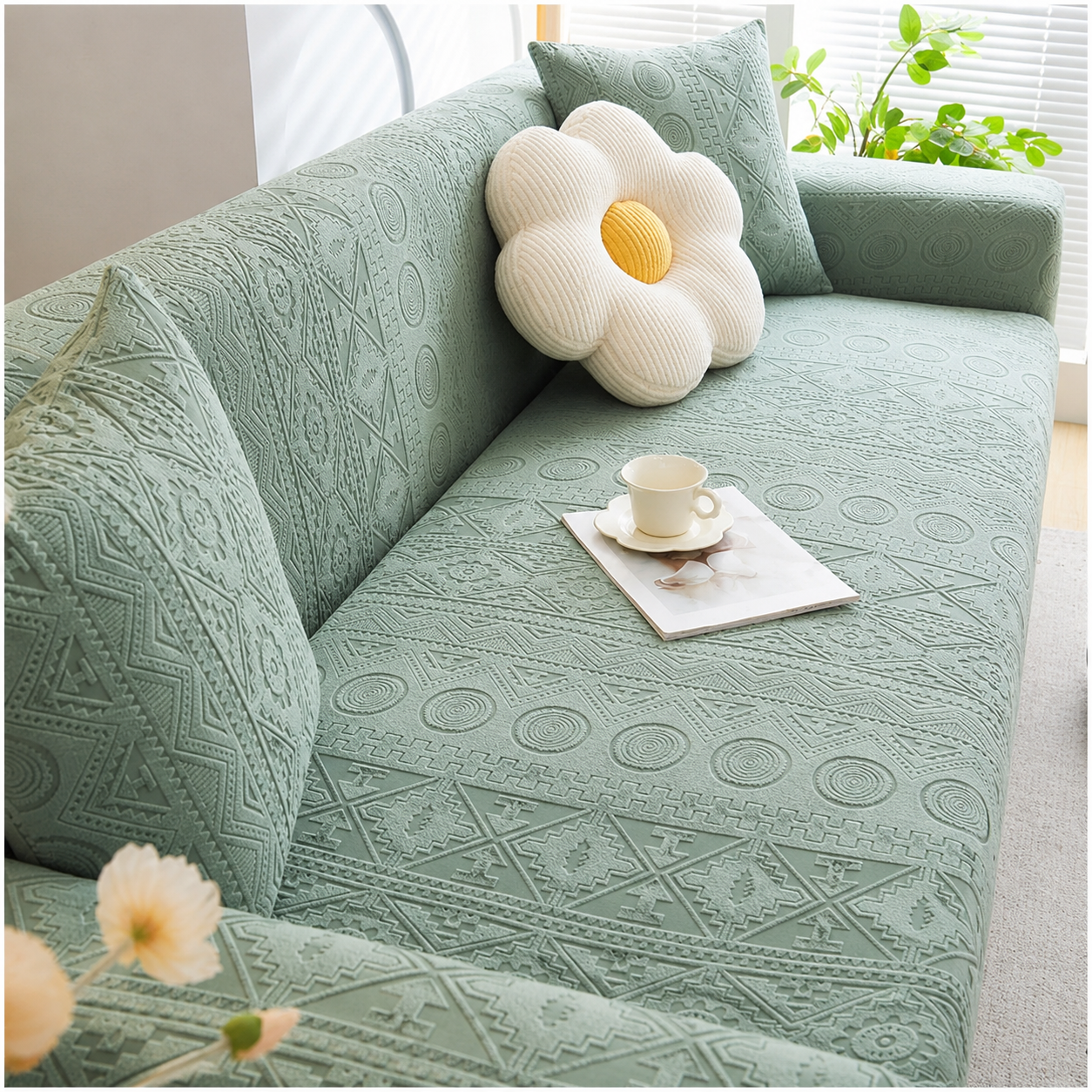 360 Bohemian Slipcover Sofa Couch Cover