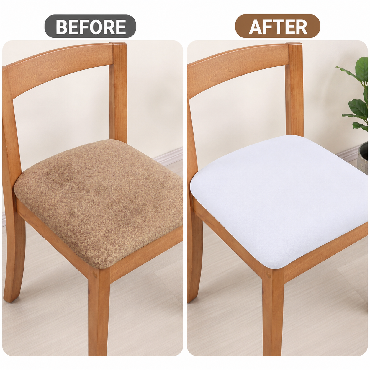 Stretchy Spandex Slipcover Dinning Chair Seat Cover