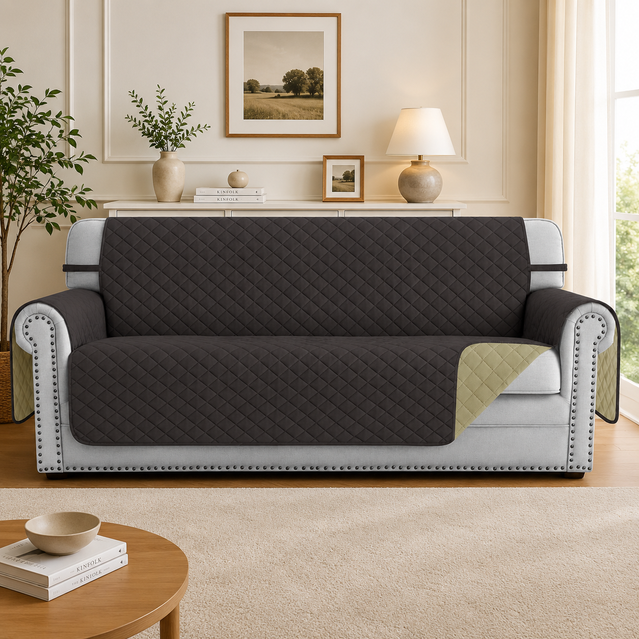 Slipcover Recliner Armchair Sofa Mat Couch Cover