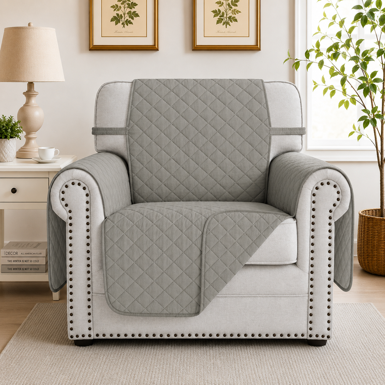 Slipcover Recliner Armchair Sofa Mat Couch Cover