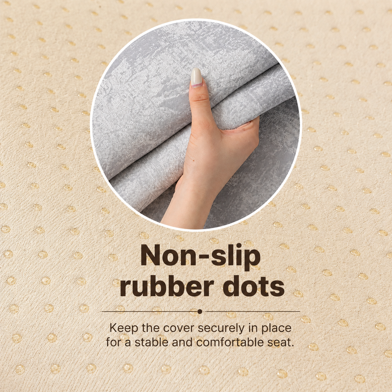 Non Slip Luxury Chenille Sofa Couch Cover
