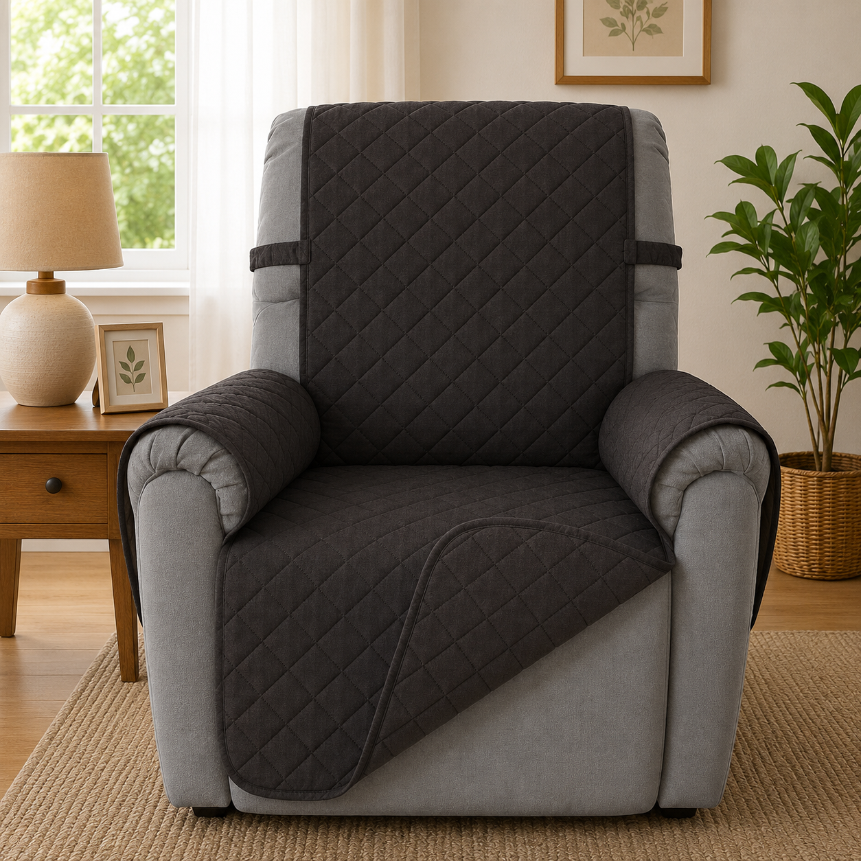Slipcover Recliner Armchair Sofa Mat Couch Cover