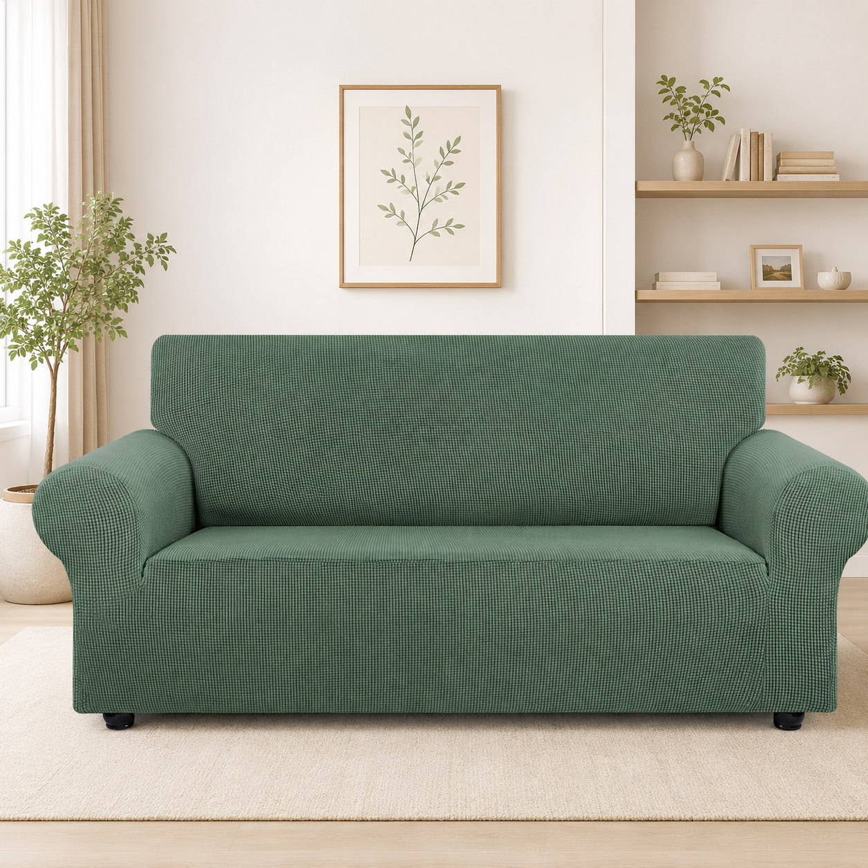 Jacquard Slipcover Sofa Couch Cover
