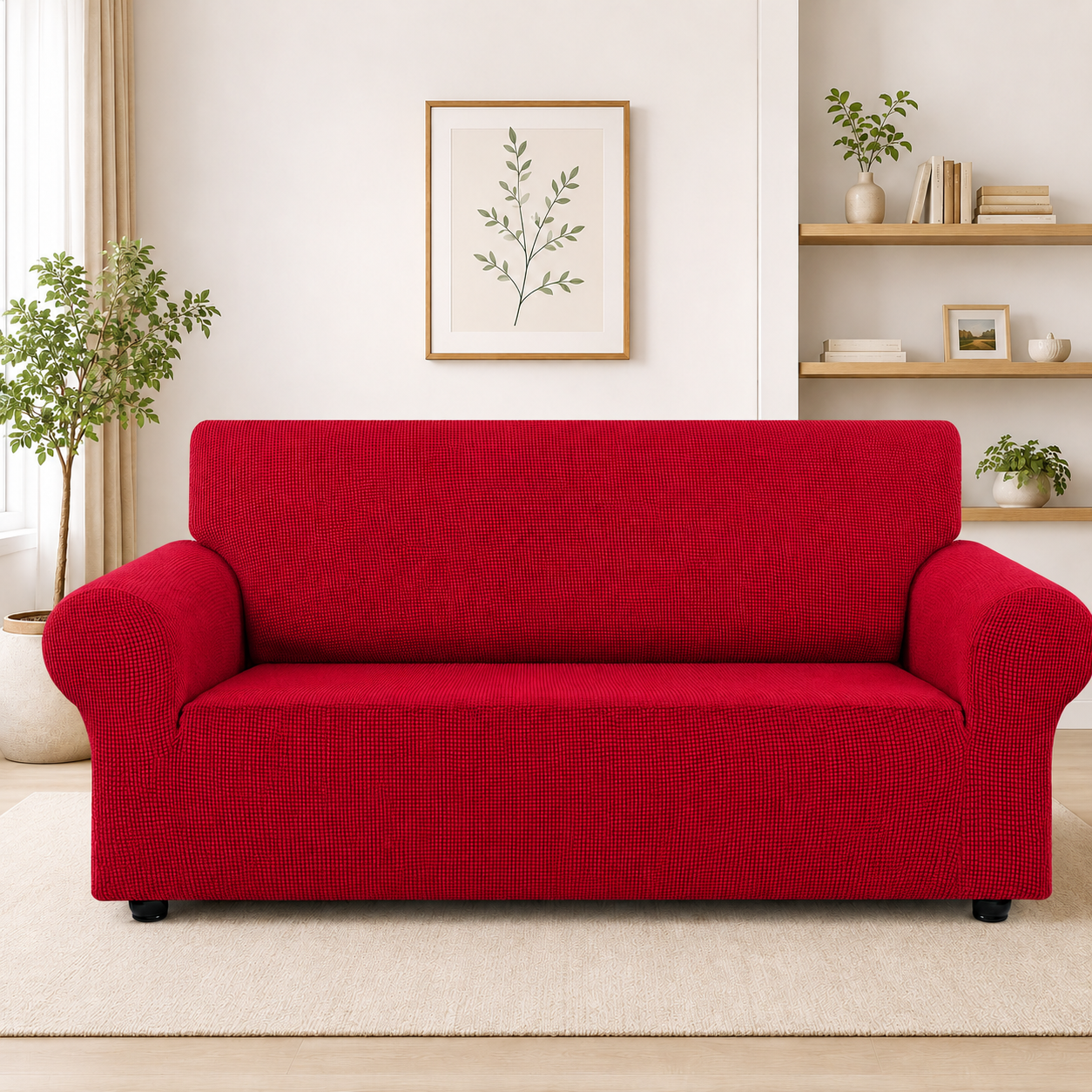 Jacquard Slipcover Sofa Couch Cover