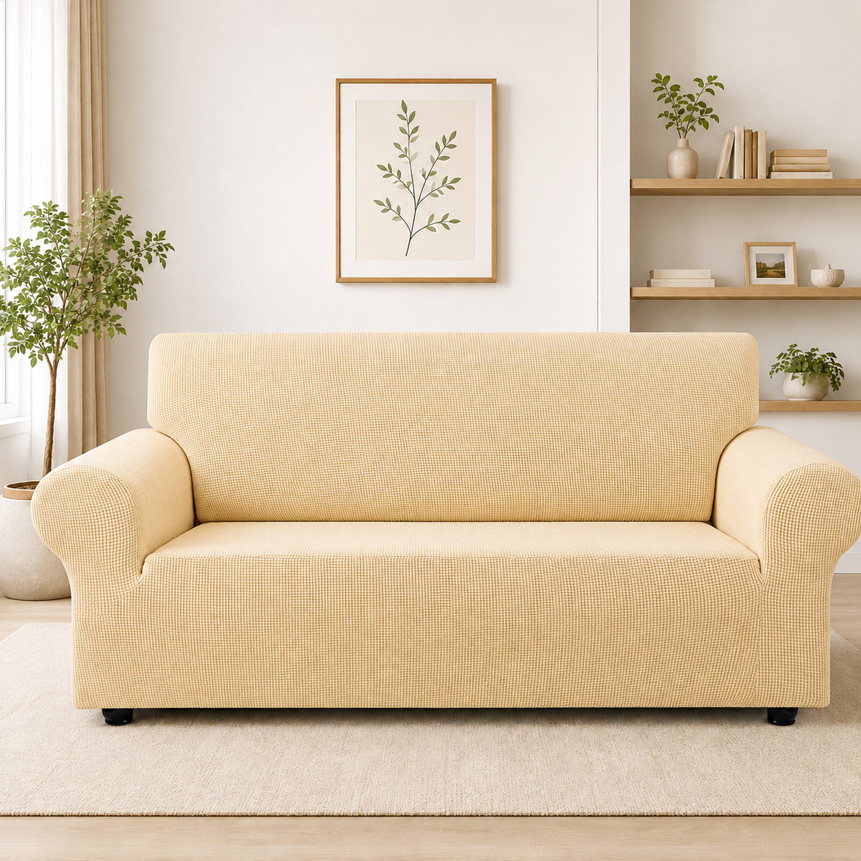 Jacquard Slipcover Sofa Couch Cover