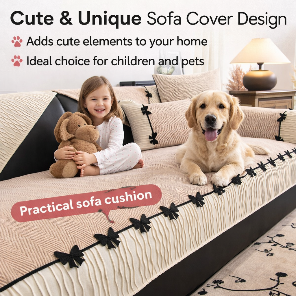 Anti Slip Luxury Premium Chenille Couch Cover