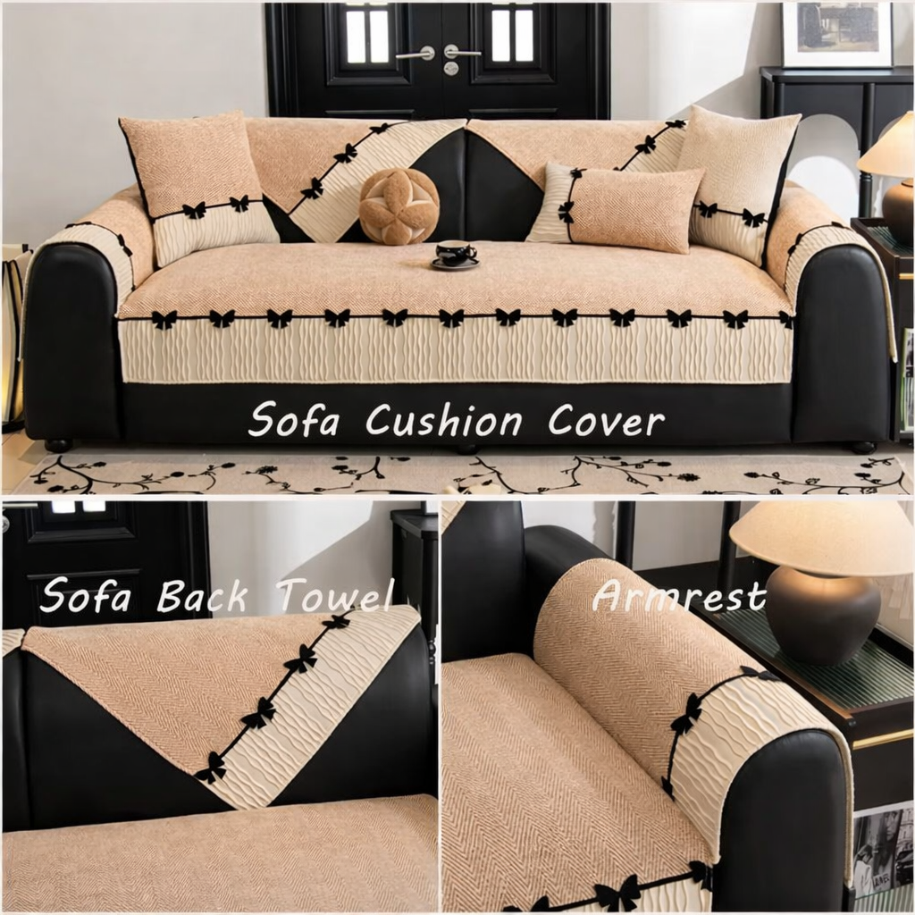 Anti Slip Luxury Premium Chenille Couch Cover