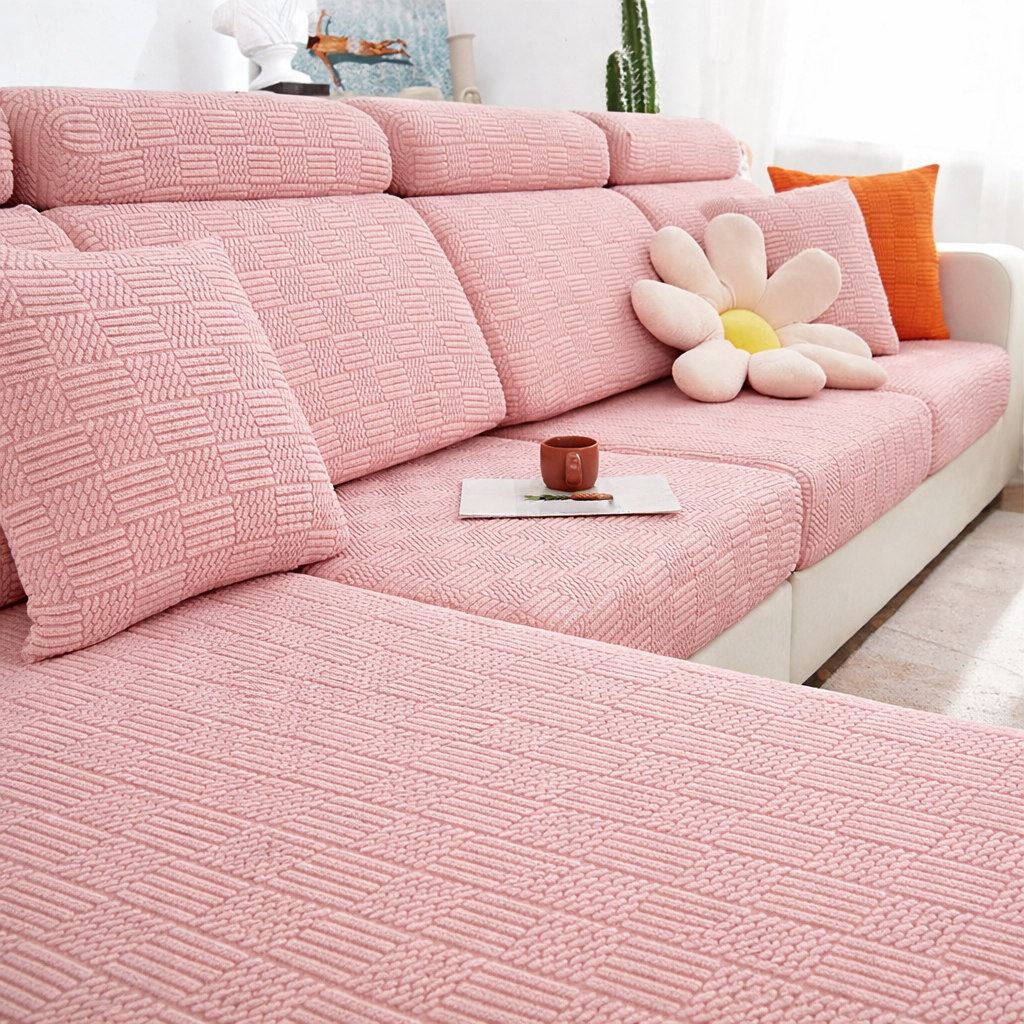 L Shaped Cushion Slipcover Sofa Couch Cover