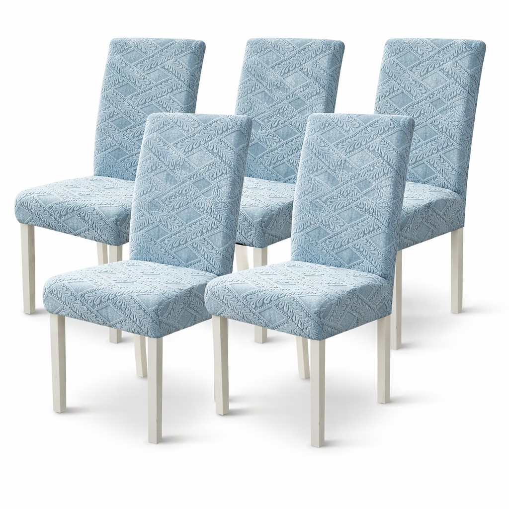 Jacquard Slipcover Chair Seat Cover