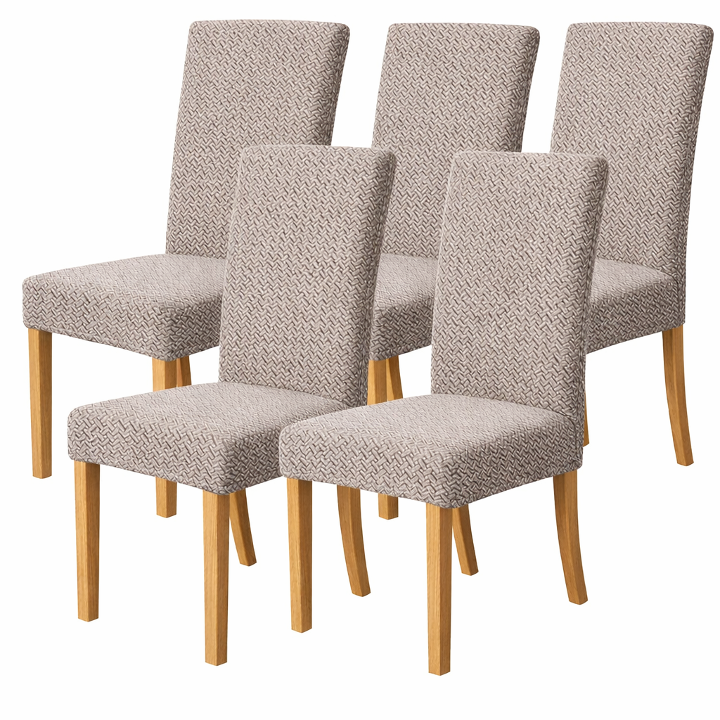 Jacquard Slipcover Chair Seat Cover