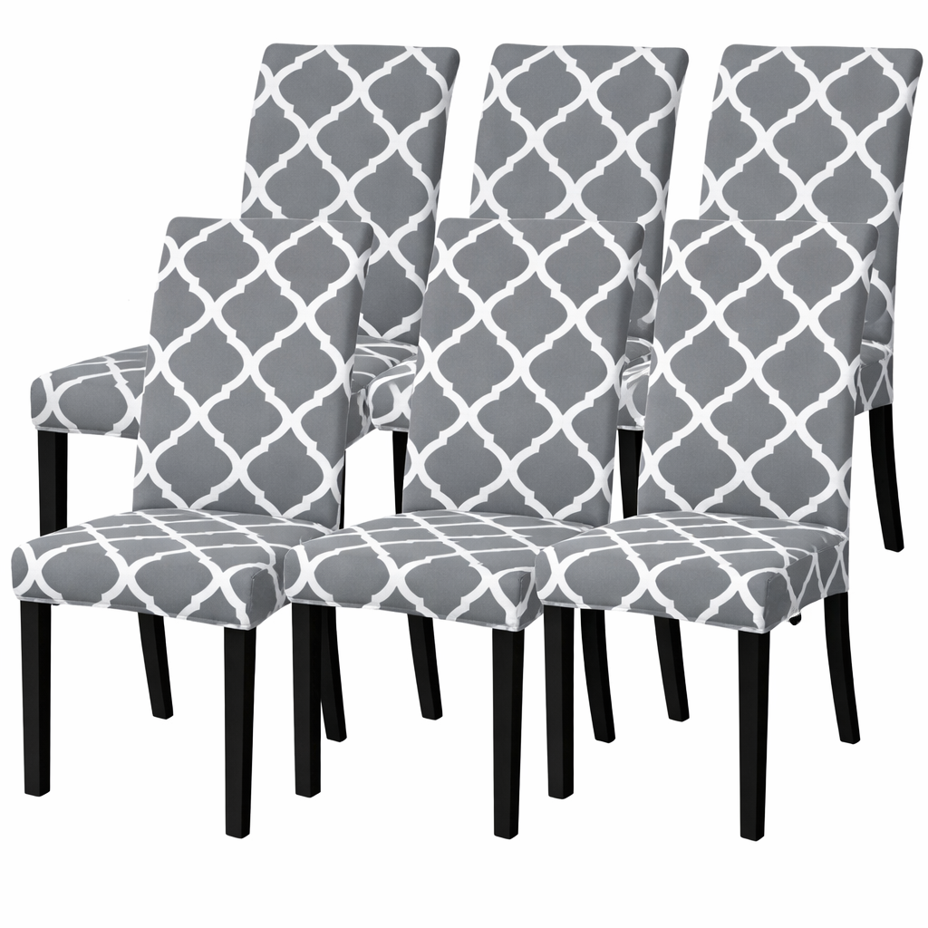 Printed Slipcover Chair Seat Cover