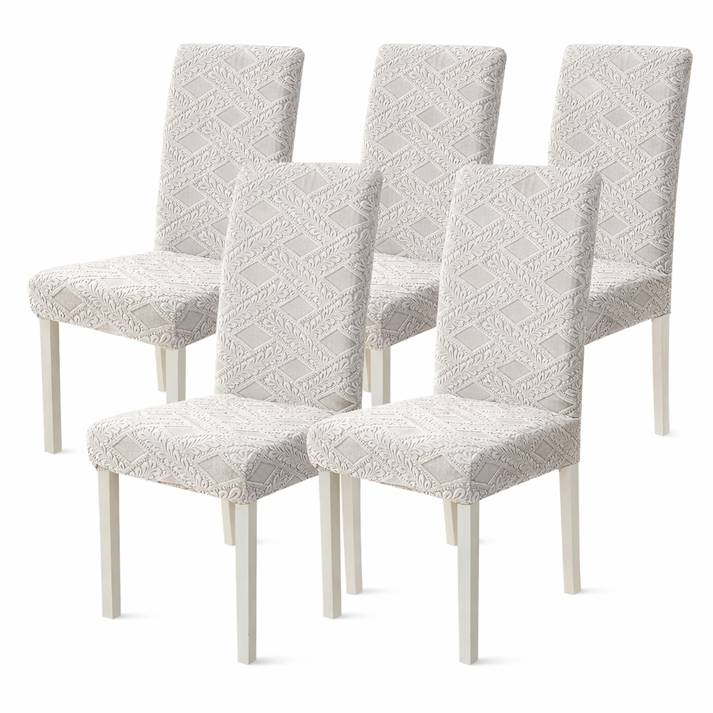 Jacquard Slipcover Chair Seat Cover