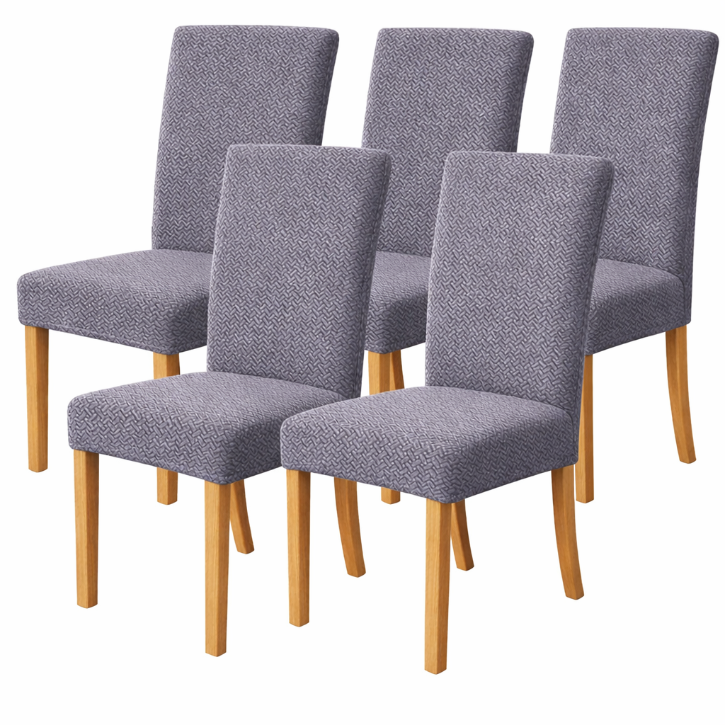 Jacquard Slipcover Chair Seat Cover