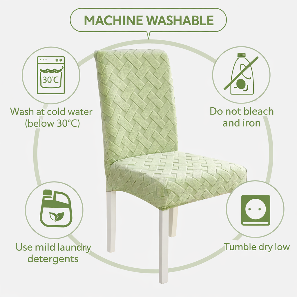 Spandex Slipcover Chair Seat Cover