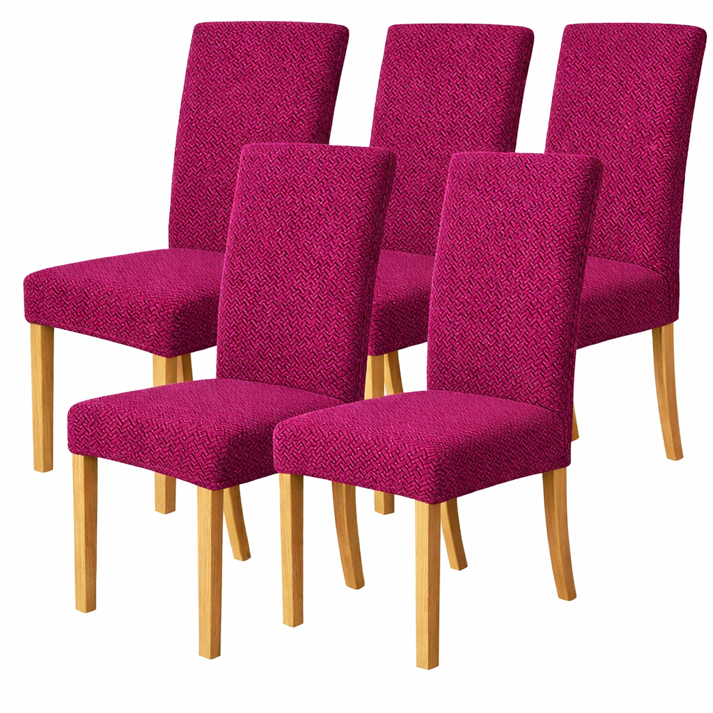 Jacquard Slipcover Chair Seat Cover